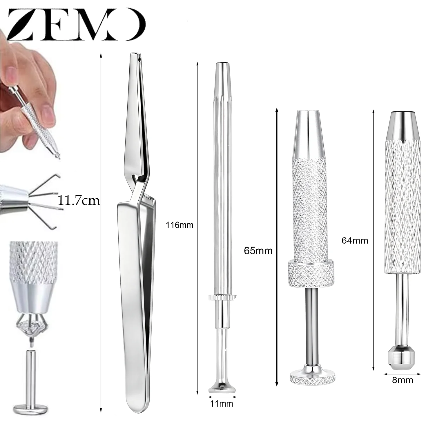 ZEMO 1 Set Piercing Taper Ball - Body Jewelry Changing Kit review and price