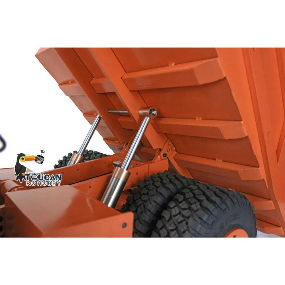 

Металлическая радиоуправляемая гидравлическая самосвальная машина 793D в масштабе 1:20 с подсветкой, звуковыми сигналами и функцией загрузки, модель строительной техники