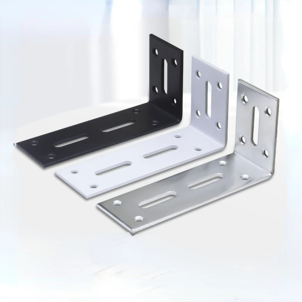 Thickened corner code fixed 90 degree right angle bracket, angle iron layer plate, furniture connection and fixing parts