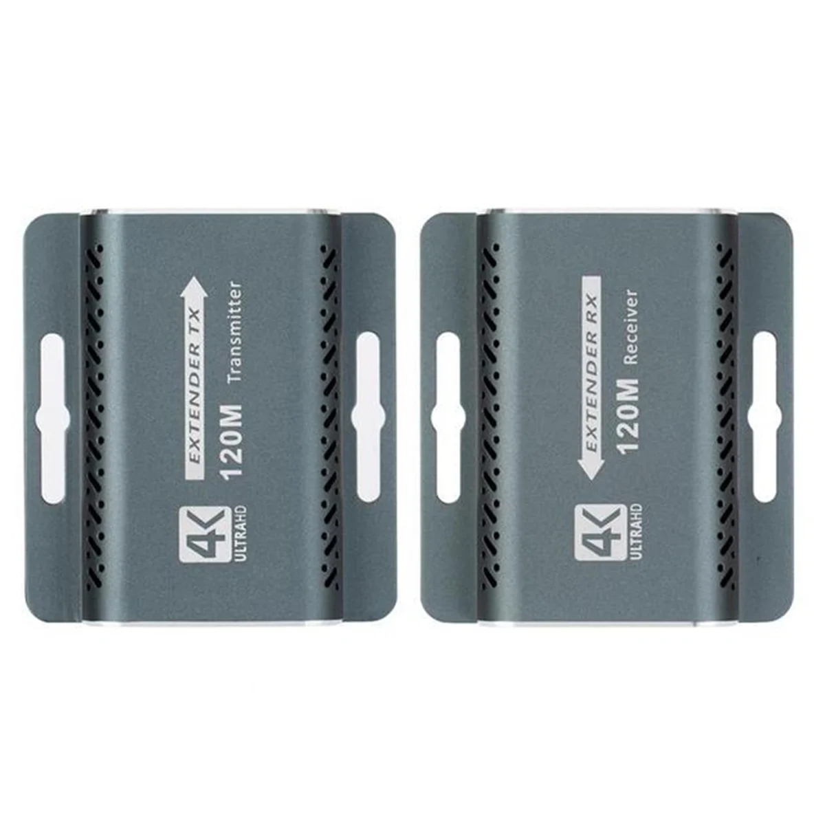 Популярный HDMI-совместимый удлинитель 4K, 60 Гц, удлинитель RJ45 60M, 120M B, вилка европейского стандарта