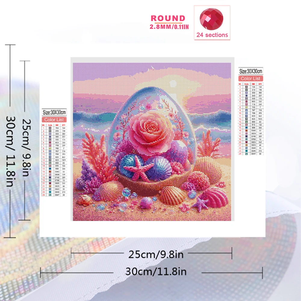 EverShine Diamantmalerei Meere – Embroidery Egg Bewertung und Preis