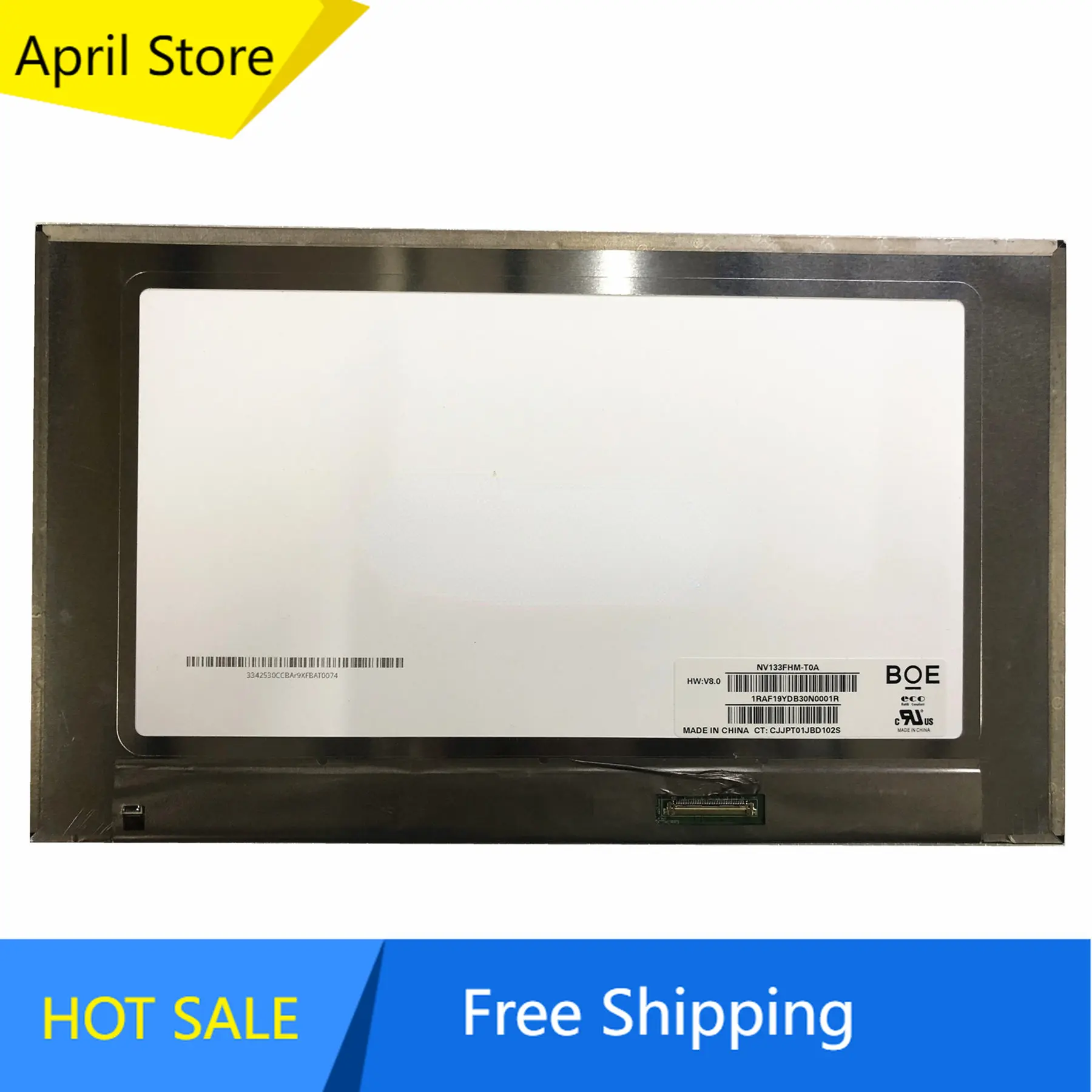 

NV133FHM-T0A NV133FHM T0A 13.3'' Laptop LCD Screen Panel Matrix With Touch 1920*1080 EDP 40 PINS