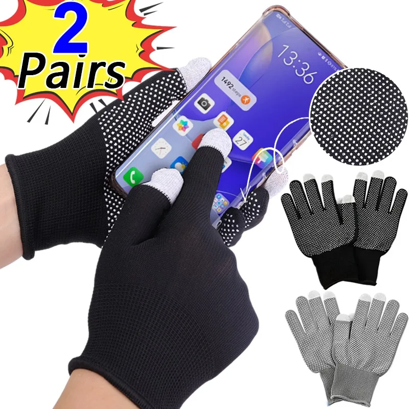 Cycling Gloves Full Finger Anti-Slip Gloves Wear-Resistant Site Anti-Fouling Hands Protective Glove Riding Touchscreen Mittens