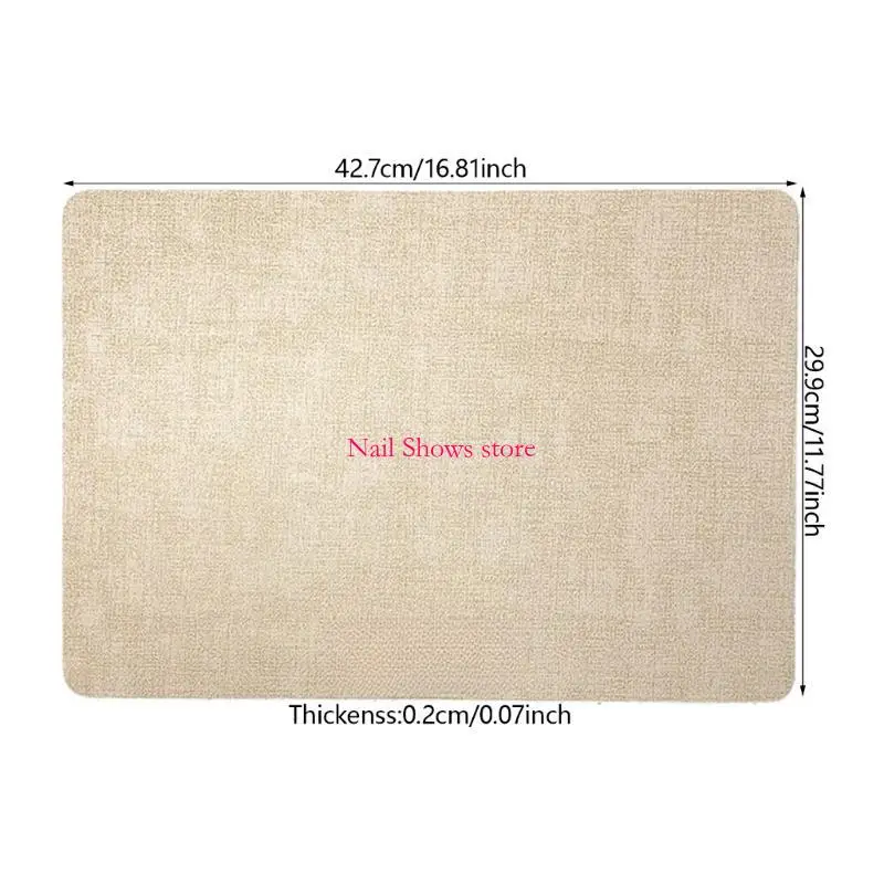 

E0BC Art Table Mat Art Hand Rest Pad Mat,Manicure Pad Table Pad