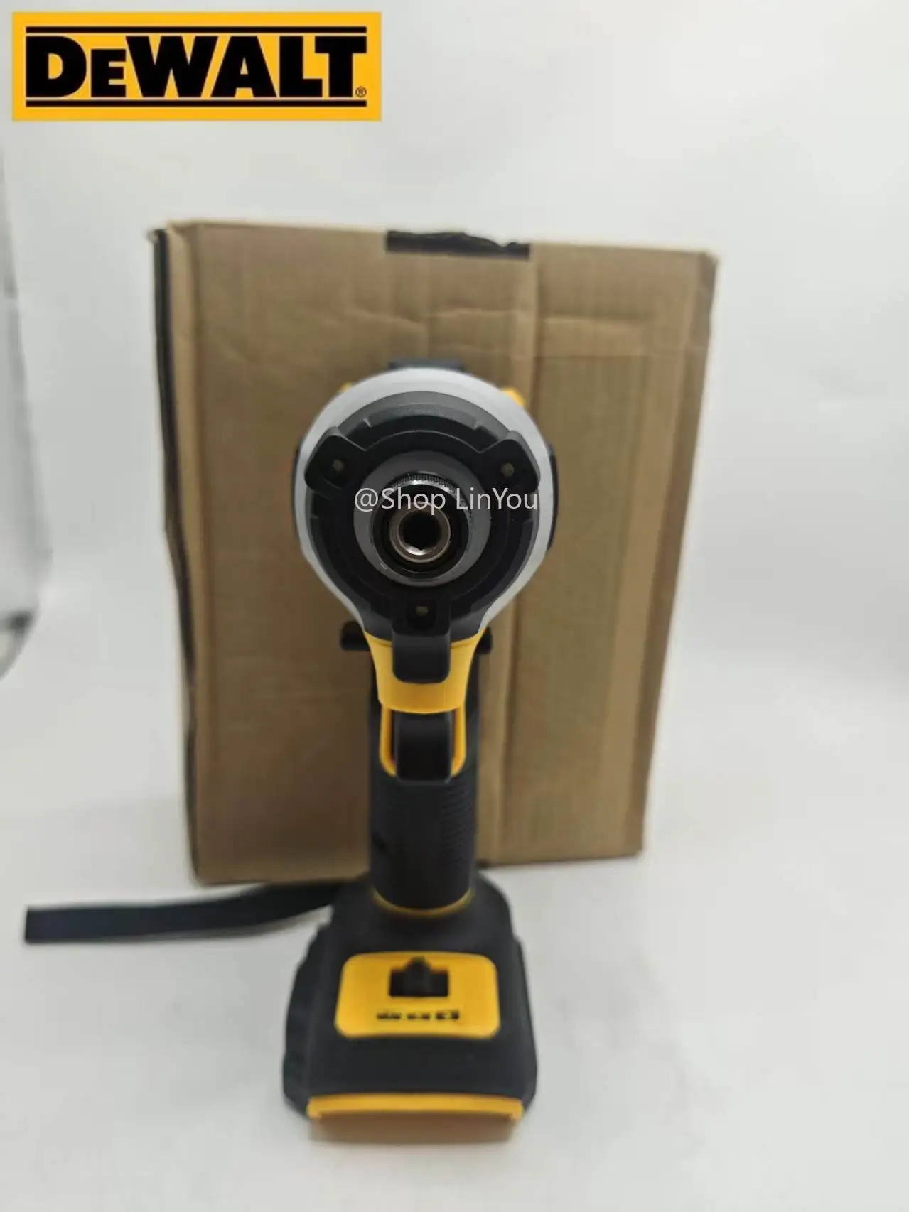 DEWALT new DCF850 20V Rechargeable Electric Screwdriver, Compact Brushless High Torque Cordless Impact Driver