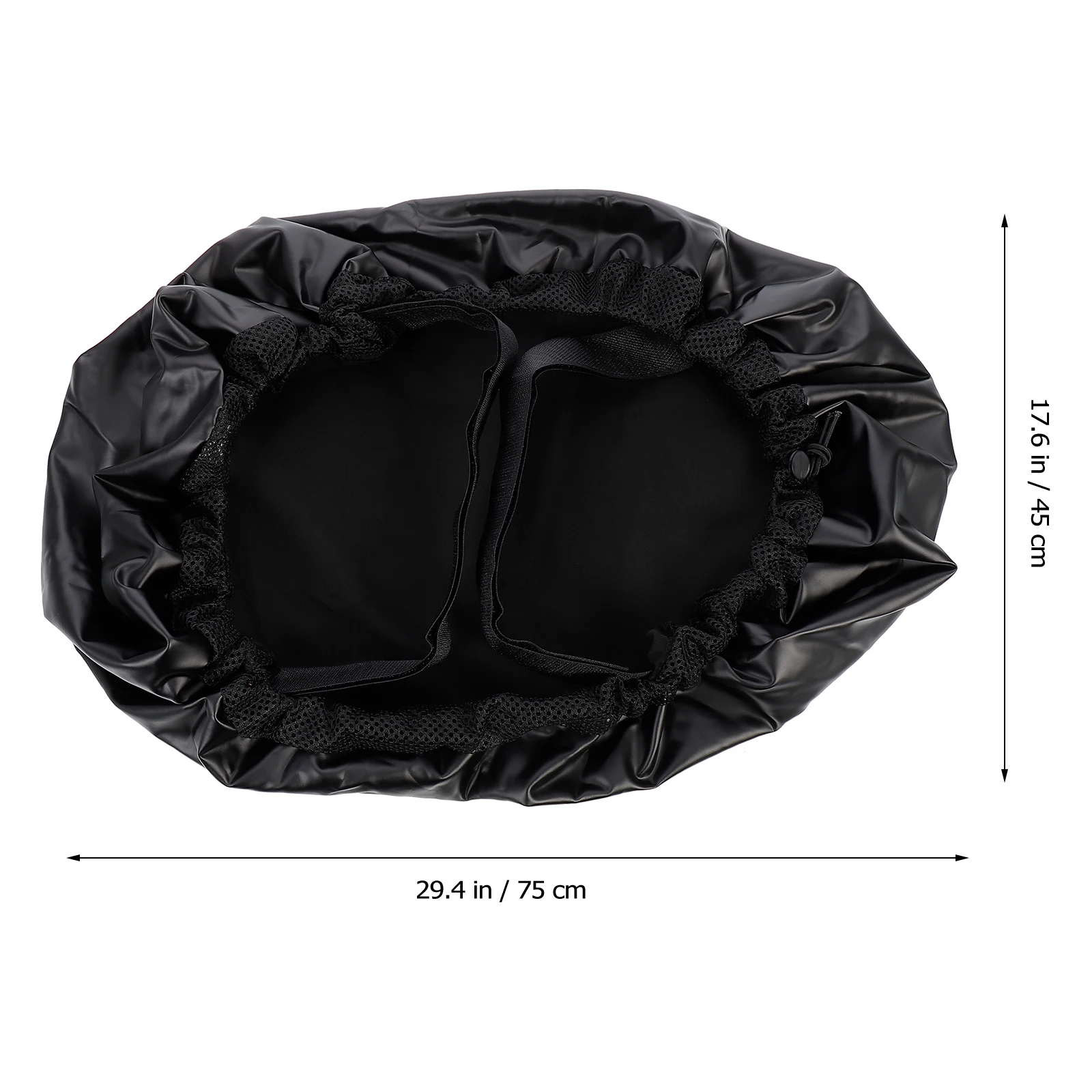 

Elastic Waterproof Motorcycle Seat Cover Rain Proof Stretchy Motorbike Seat Protector For Worn Damaged Seats Flexible Durable