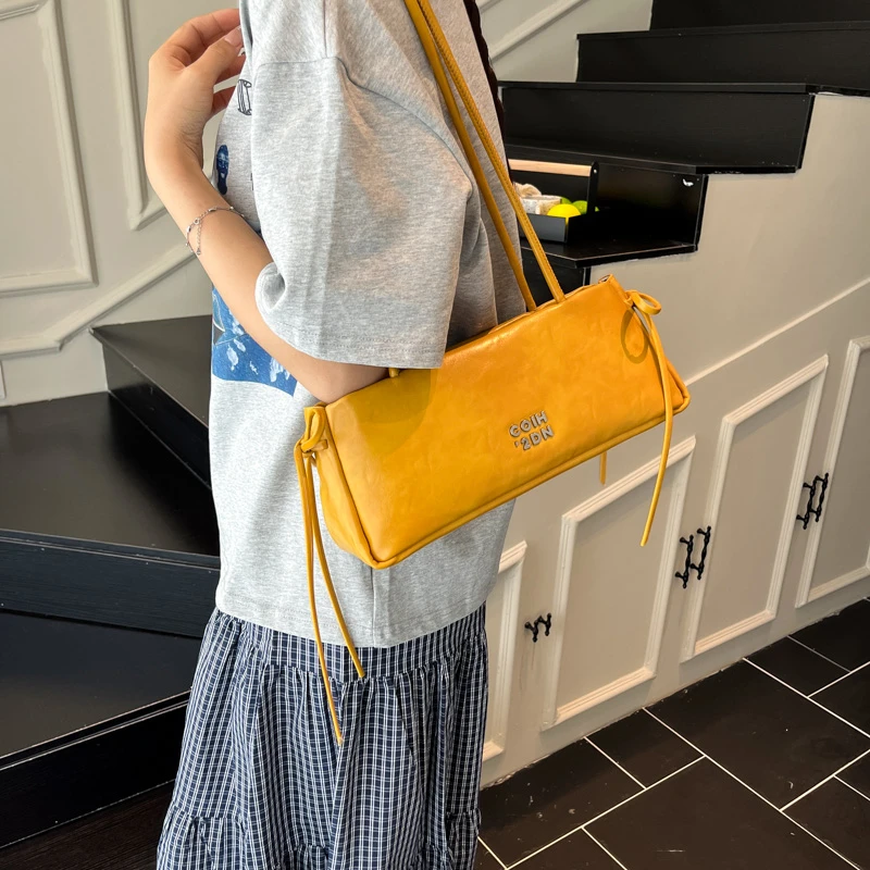 

Vintage Fashionable Trendy Design Bag Letter Logo Crossbody Handbag Women Luxury Tote Messenger Purse Shopper