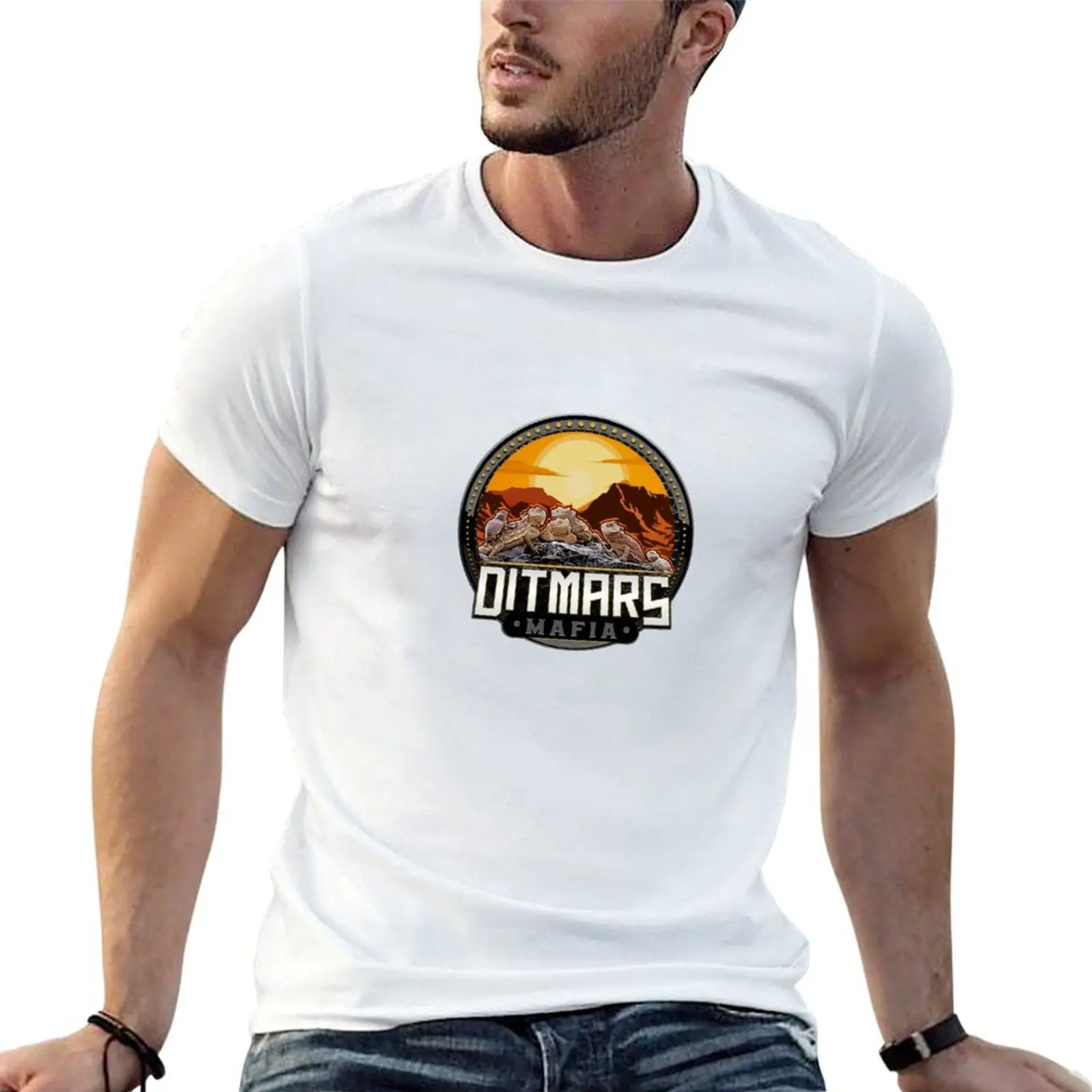 

Ditmars Mafia T-Shirt funny t shirts man man graphic t shirt T-Shirt