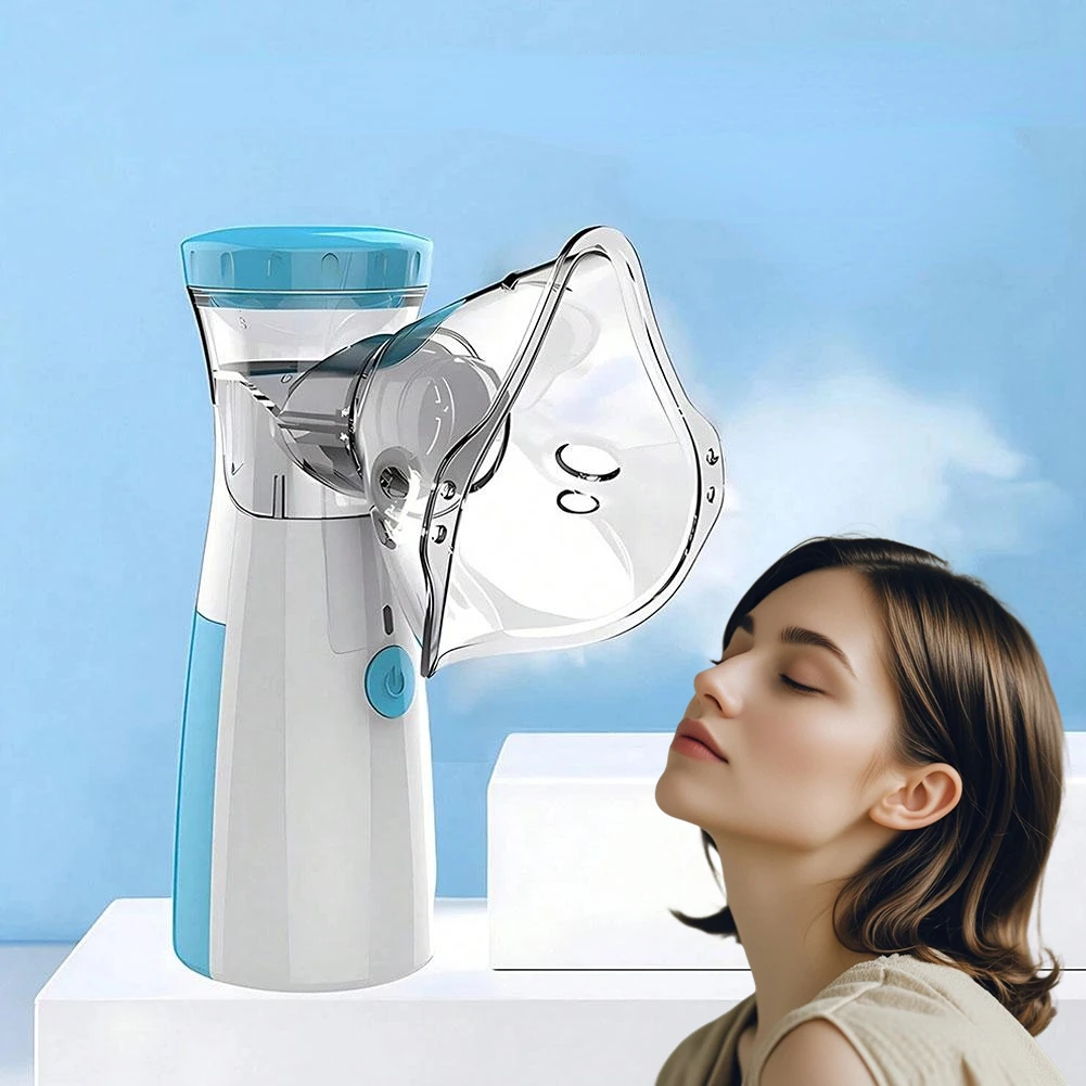 

2-in-1 Nano Ion Mist Facial Steamer & Humidifier - Skin Moisturizing Air Hydrating Device with Water Tank Revitalize Beauty Tool
