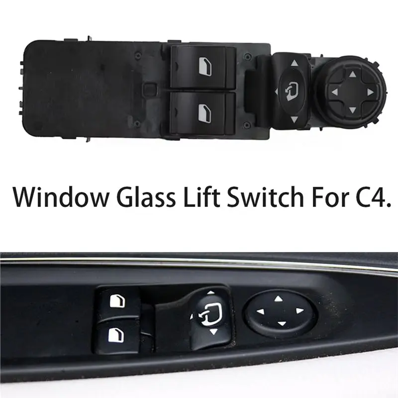 Reliable-Car Power Window Control Switch 96657052ZD 6490. SQ Glass Lift Mechanism For RCZ Citroen DS4