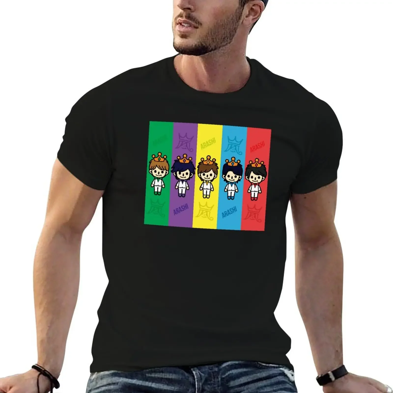 Arashi amnos T-Shirt customs graphic t shirts vintage anime shirt essential t shirt Men's t-shirts