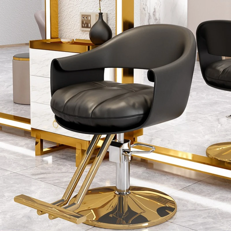 

height adjustable barber chairl soft comfortable rotate multi-functiona Hairdressing chair Armchair kappersstoel salon furniture