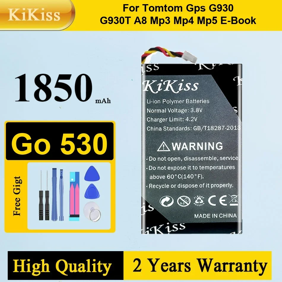

Сменный аккумулятор 1300 мАч для электронной книги TOMTOM GPS G930 G930T A8 MP3 MP4 MP5 Go 530 Live, 630 630T 720 730 730T