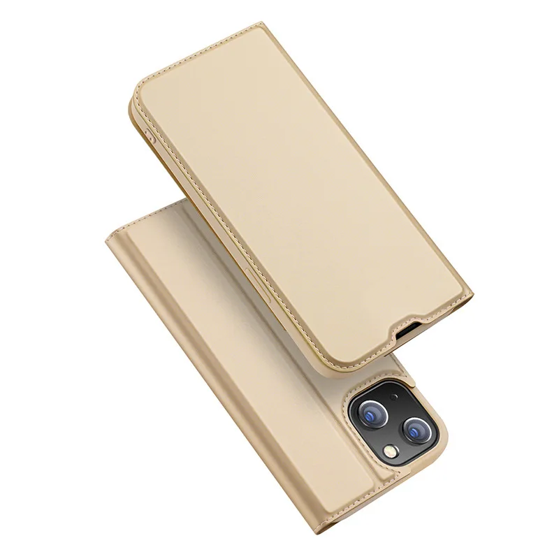 Original Dux Ducis Pu Leather Case For Iphone 15 14 Plus 13 12 11 Pro Max Xs Se2 Coque Luxury Thin Flip Cover Wallet Phone Cases