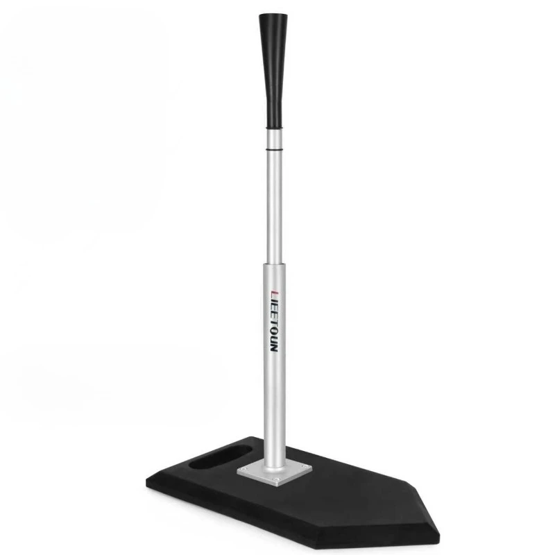 

Регулируемая бейсбольная база для отработки ударов, устойчивая и прочная, для начинающих, портативное спортивное оборудование для тренировок по бейсболу