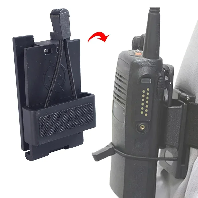Utility Molle Pocuh Walkie Talkie Holster Tactical Duty Belt Radio Case Two Way Radio Pouch Molle Attachments for Motorola APX