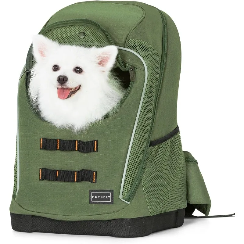 

Pet Dog Carrier Backpack with Upgraded Weight Reduction Design, Cat Dog Backpack with Large Ventilations