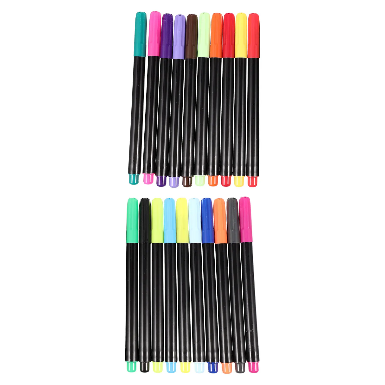 

20Pcs Fabric Graffiti Markers Multi-Function Portable Paint Pens for Drawing DIY Clothes Shoes Household Professional Paint