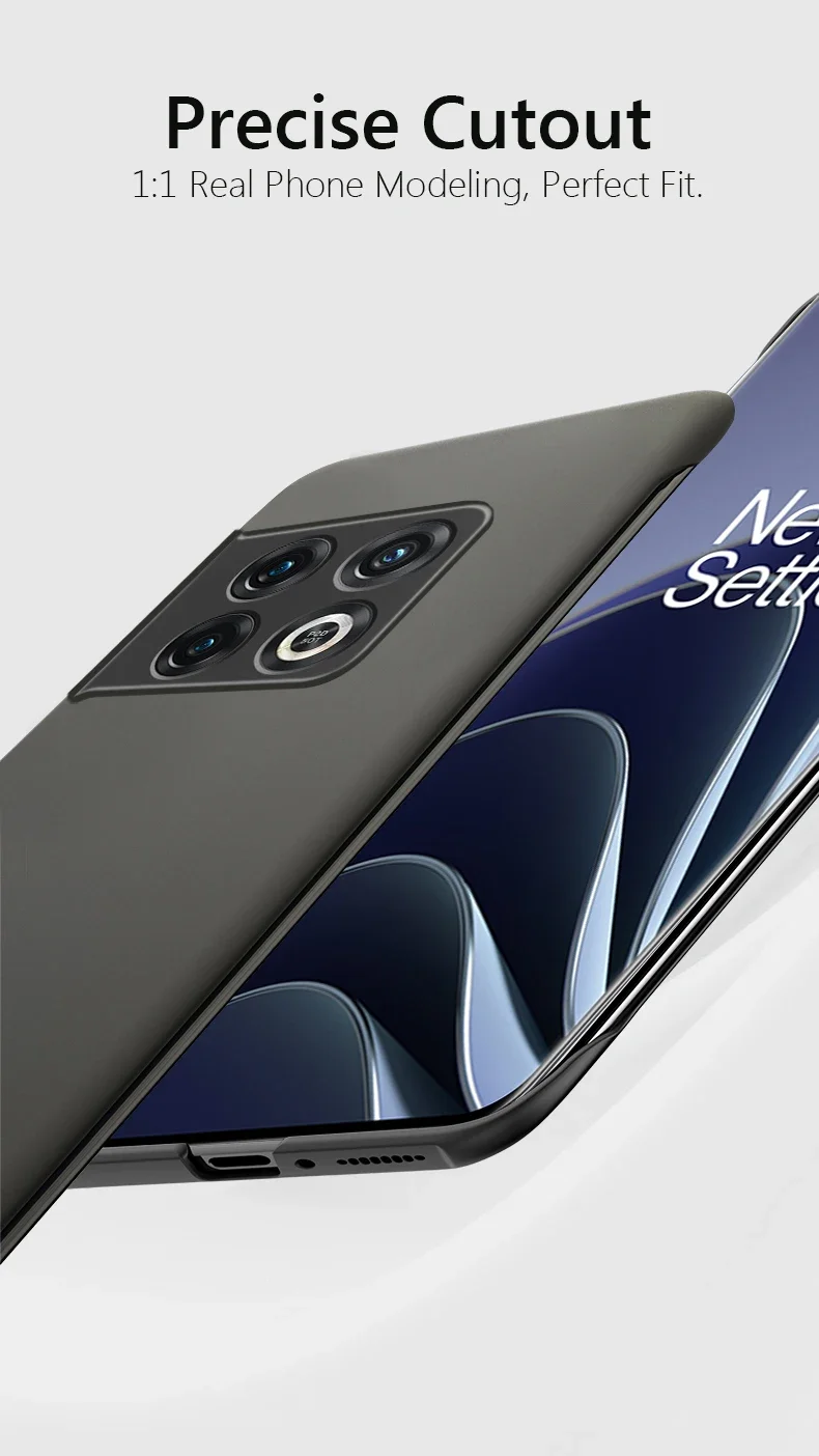 Slim Matte Hard Back Cover Case For OnePlus 10 Pro 11 10T ACE Pro Racing 8 8T 9R 9 9RT One Plus 10 Pro 5G ShockProof Coque