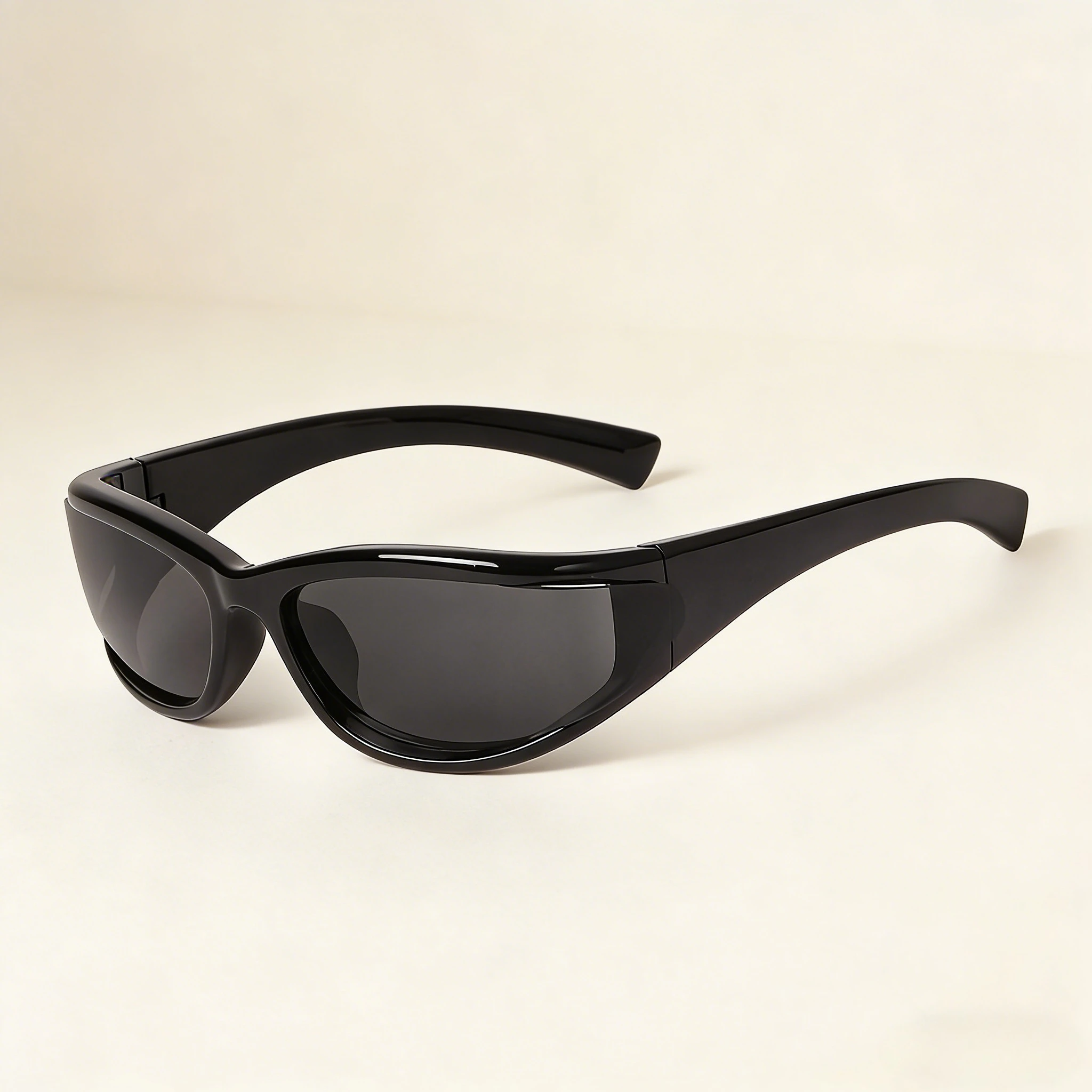 

Унисекс-очки в стиле Y2K ретро, овальные, с защитой от УФ-излучения UV400, в стиле панк, для велоспорта на открытом воздухе