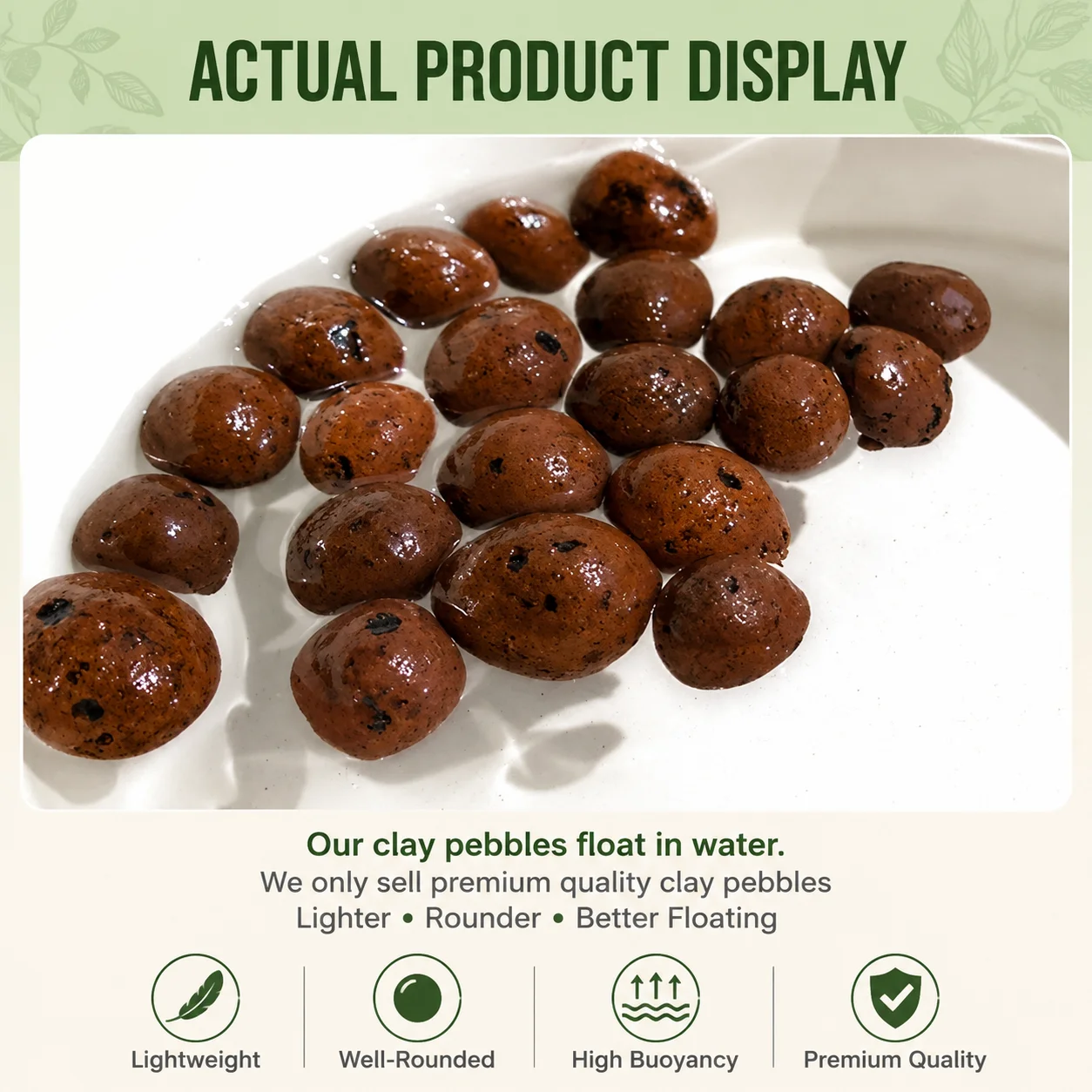 LECA Clay Pebbles Expanded Cla - огляд і ціна Clay Pebble Growing