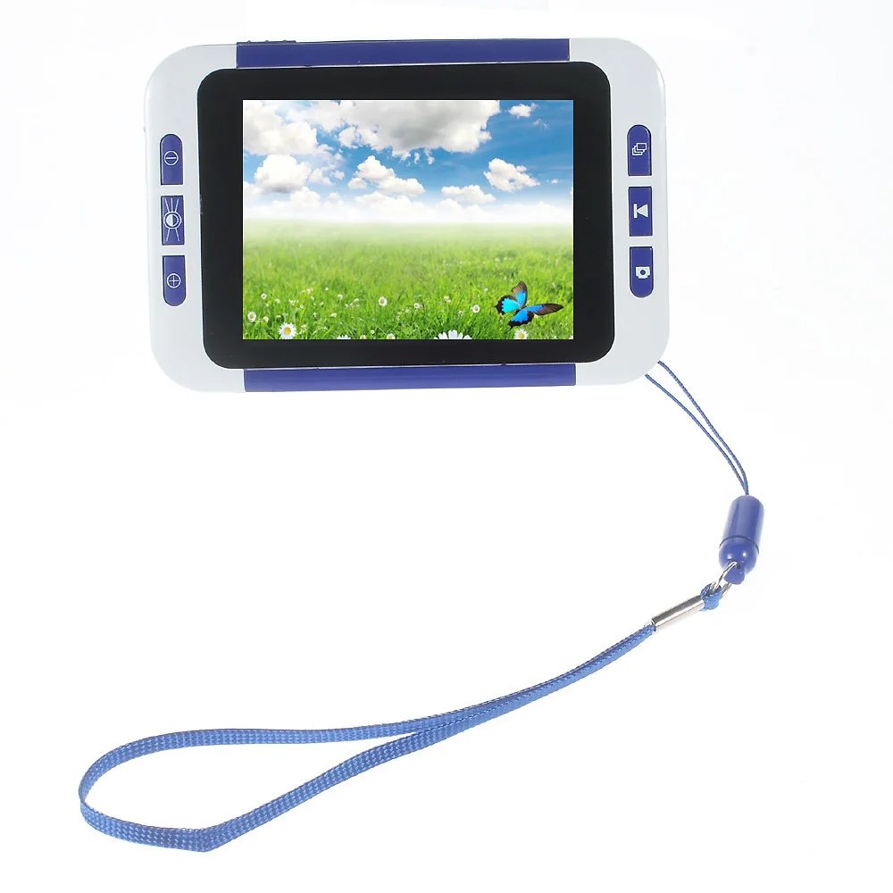 

B50 2-32X 3.5" Color LCD Electronic Reading Digital Magnifier Low for Reading Aid portable electronic magnifying glass