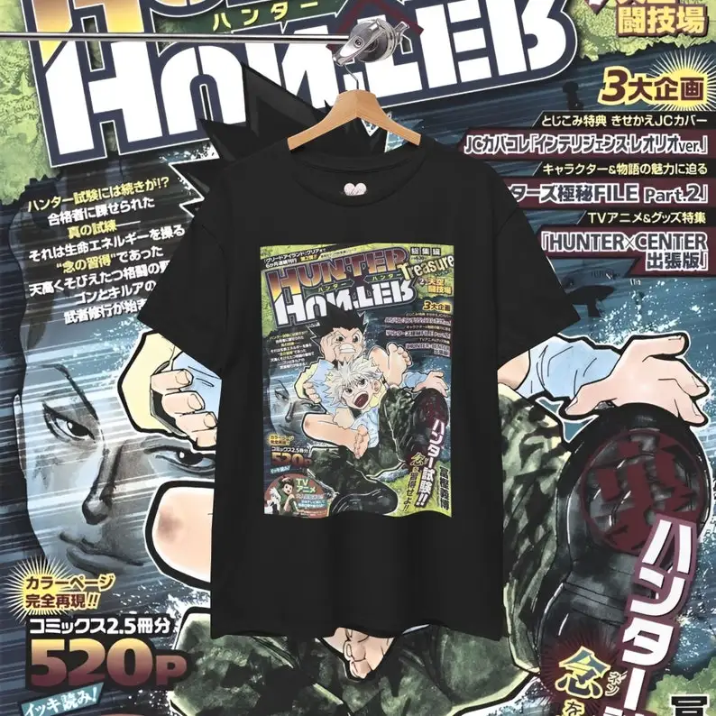 Hunter x Hunter Vintage Anime T-Shirt Merch Unisex Shirts