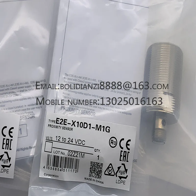 New proximity switch sensor E2E-X10ME1-M1 E2E-X10ME1-M1-Z E2E-X10D1-M1G One year warranty In stock