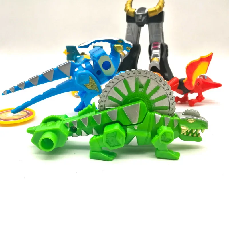 Transformation Super Sentai Dinosaur Ranger 5in1 Assembled Dinozords Megazord Robot Action Figures Children Toys Gifts