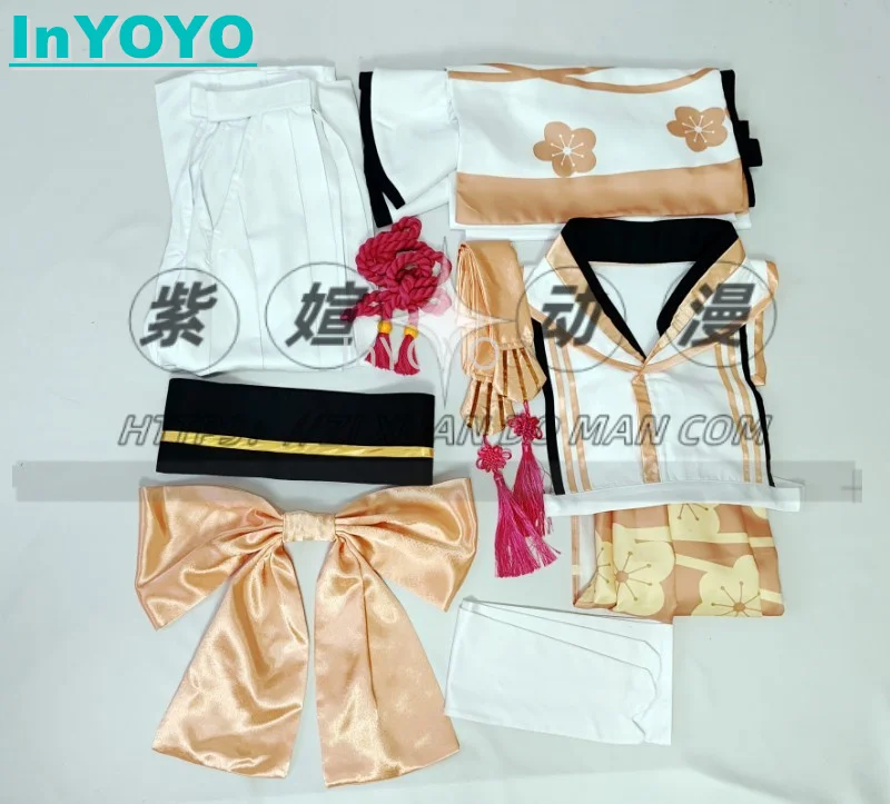 InYOYO niebieskie archiwum Cosplay KUWAKAMI KAHO kostium Kimono Hanfu sukienka, mundurek gra garnitur impreza z okazji Halloween strój kobiet