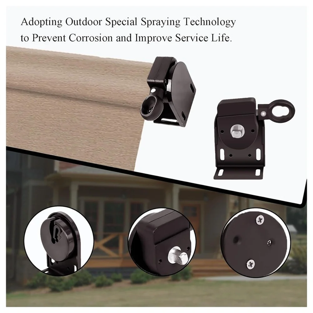 

Комплект креплений для рулонных штор: регулируемый кронштейн, фиксатор для уличных рулонных штор, ремонтный комплект для оконных жалюзи