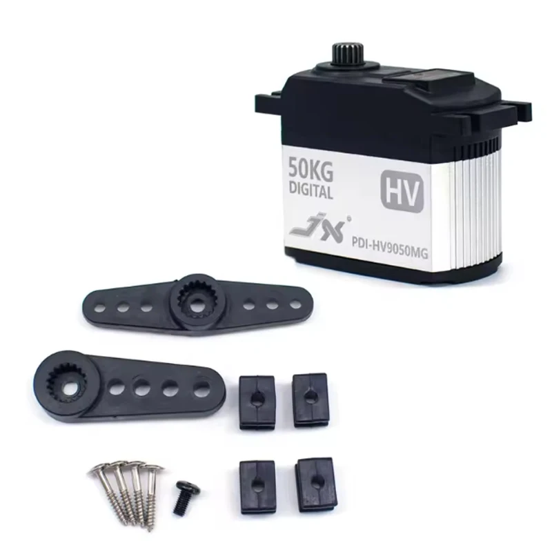 JX PDI-HV9050MG 50KG 160 Degree Angle High Precision Metal Gear Digital Standard Servo Motor Robot UAV Hobby Education