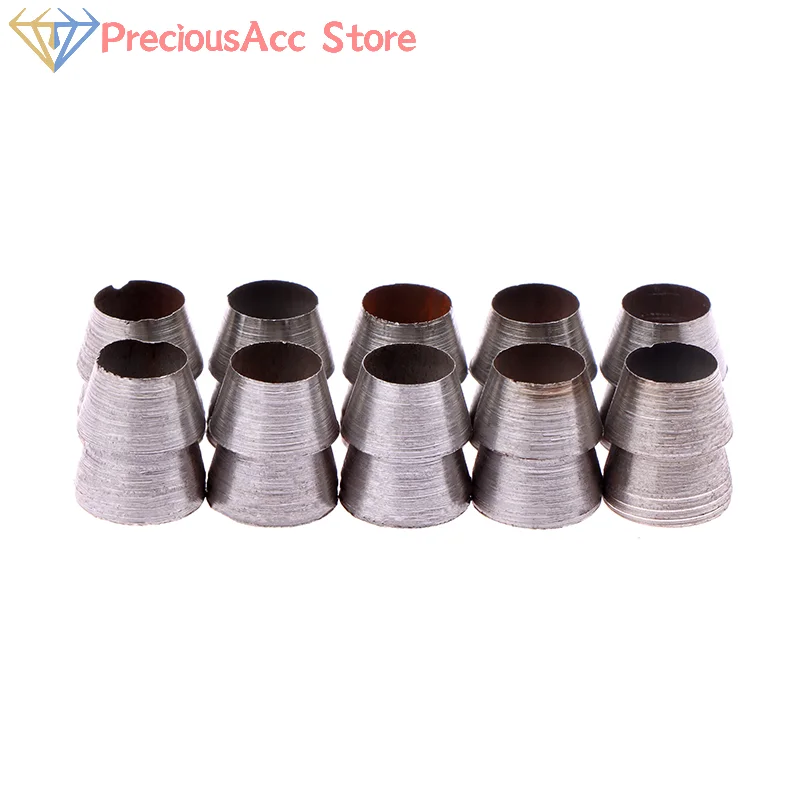 10Pcs Steel Handle Wedge Set Round Safety Hammer Axe Splitting Tool For Carpentry Repair Maintenance Work