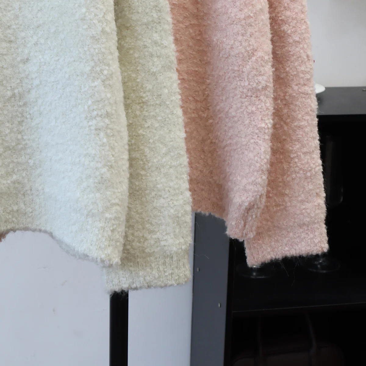 Women Coats Cardigan Sweaters Y2k Streetwear Turn Down Collar Full Sleeve Jumpers Elegant Splice Knit Open Stith Autumn Winter