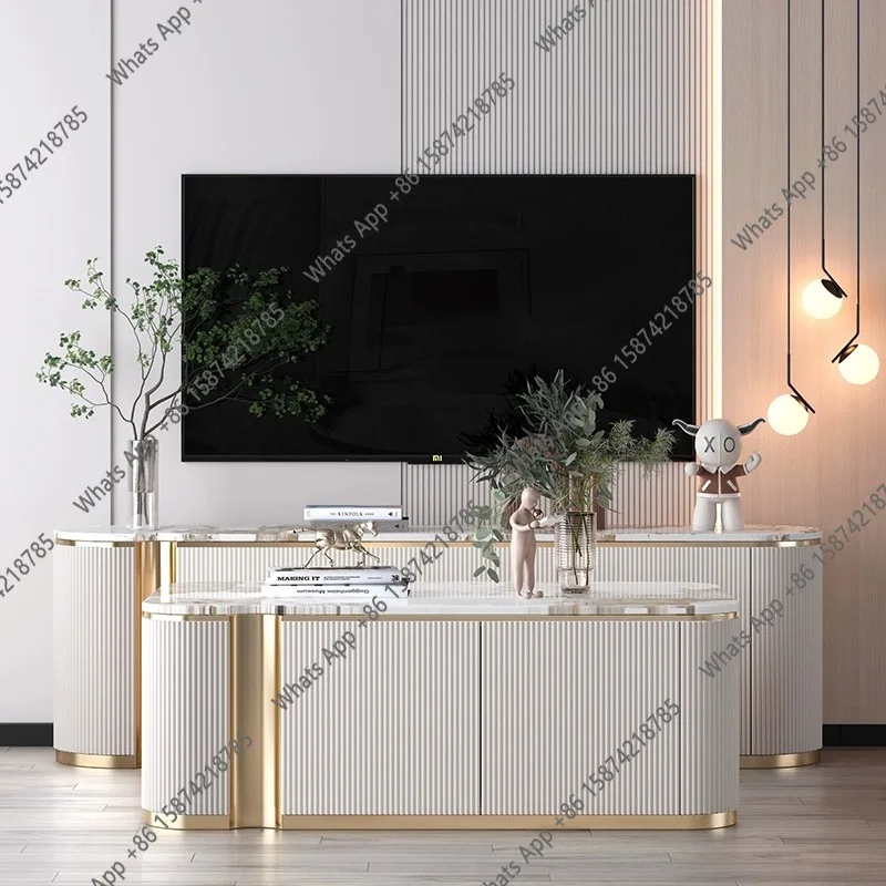 Mueble de TV Estrecho Beige, Estilo Minimalista Clásico, 180 cm, Mueble de TV Japonés para Sala de Estar, Mueble de Diseño