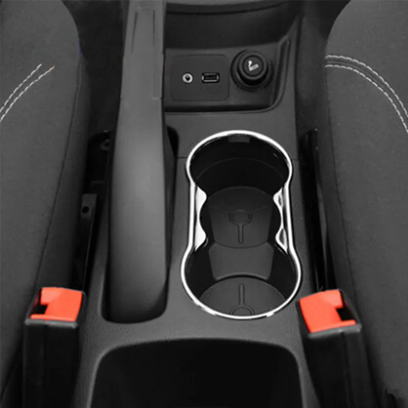 My Good Car  ABS Water Cup Protection Trim Cover Sticker for Ford Fiesta 2009 - 2013 for Ford Focus 2 2005-2012 Accessories