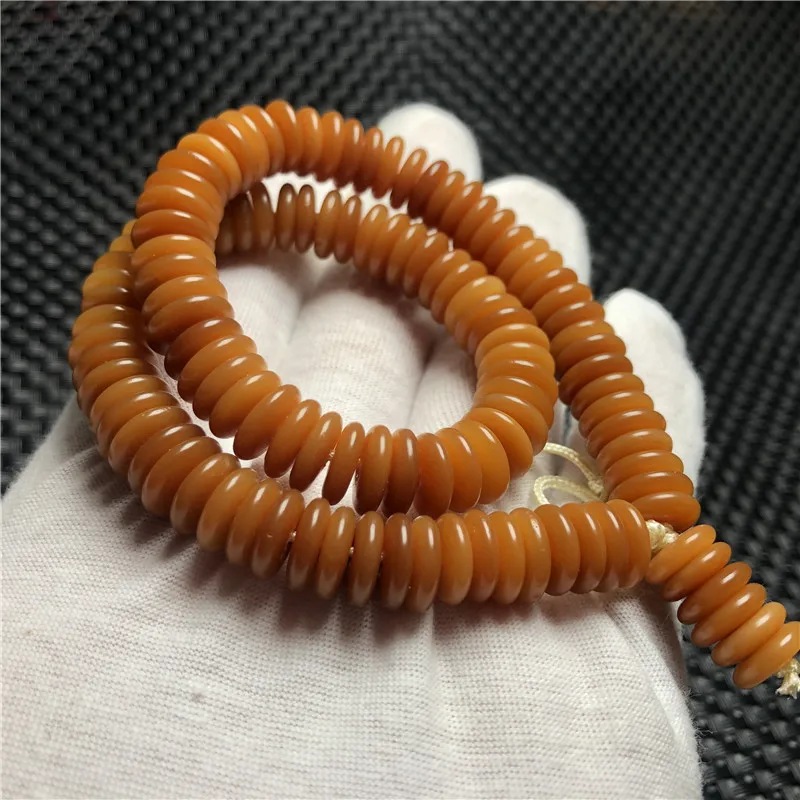 

108Weathered Bodhi Root Spacer Gasket Star Moon Jingang pipal tree seedDIYPrayer Beads Jewelry Accessories3*10mm