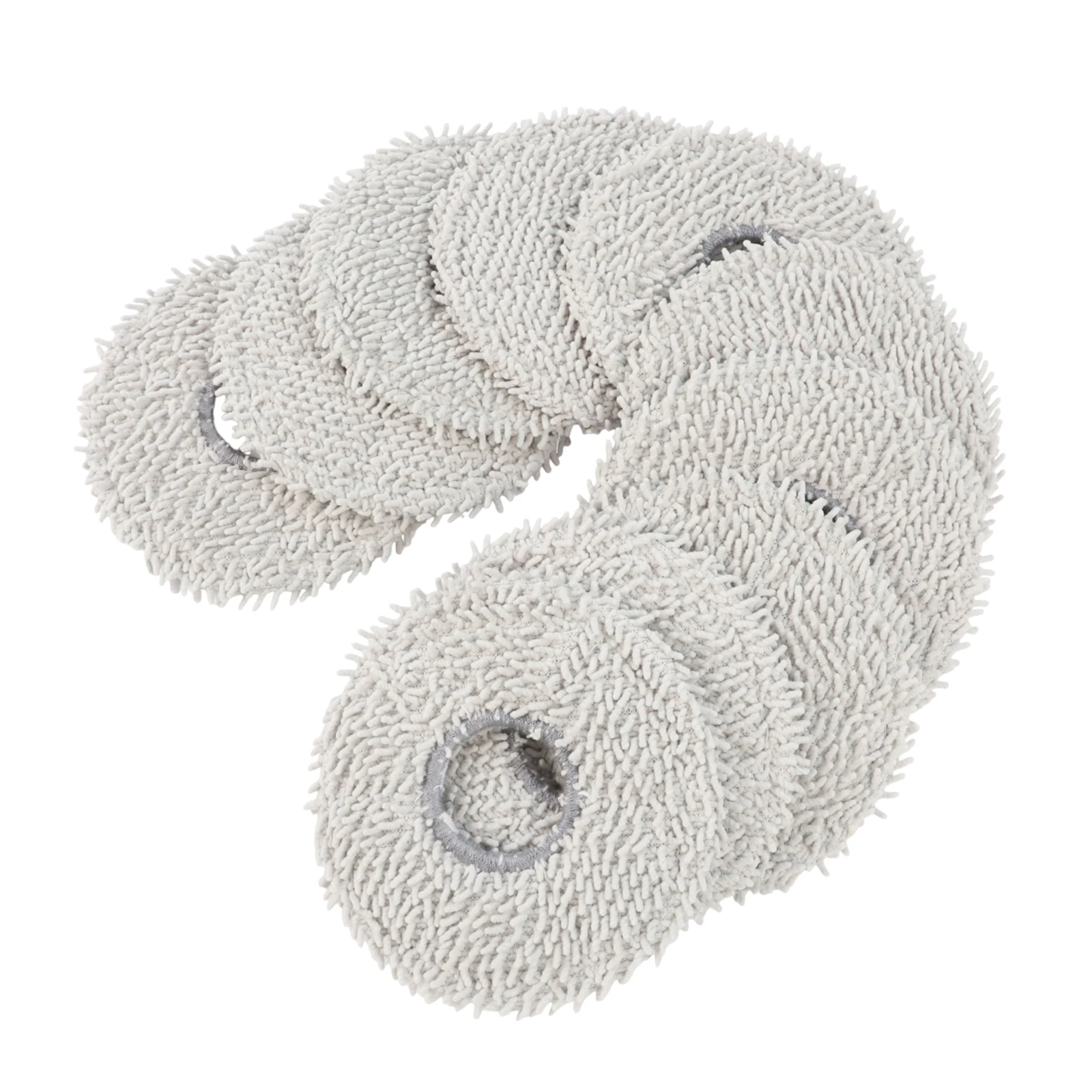 4 or 10 Piece Microfiber Mop Cloths and 2 Side Brushes for EUREKA For V15 Pro J15 For Ultra J15 For Ultra WH Robot Vacuum