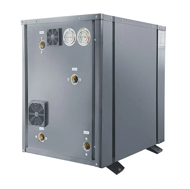 R290  High Efficiency Geothermal inverter ground source water source heat pump for house floor cooling and heating