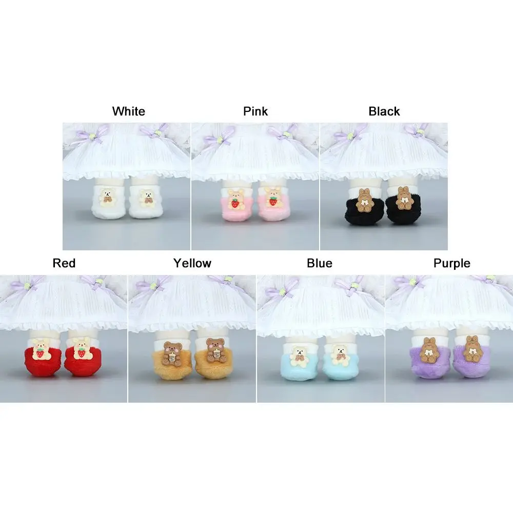 New 7 Styles Doll Plush Shoes Cartoon Style Clothes Accessories Dolls Shoes 20cm Cotton Doll