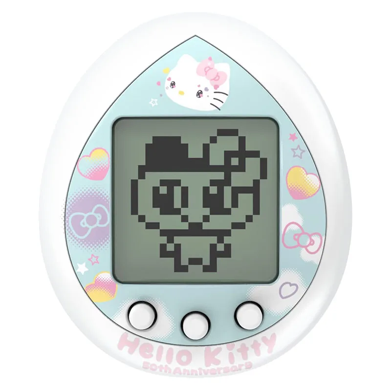 Bandai Sanrio Hello Kitty Tamagotchi Red Electronic Black And White Electronic Pet Eggs Nano Children's Game Console Toy