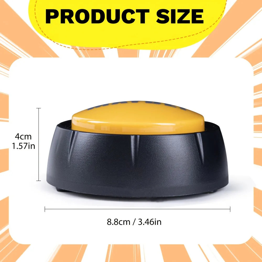 مضحك حفلة الحديث زر لا ربما آسف نعم زر الصوت اللعب المنزل مكتب حفلة الكمامة الإجابة الطنانات لعبة للألعاب الصوتية الممتعة #2