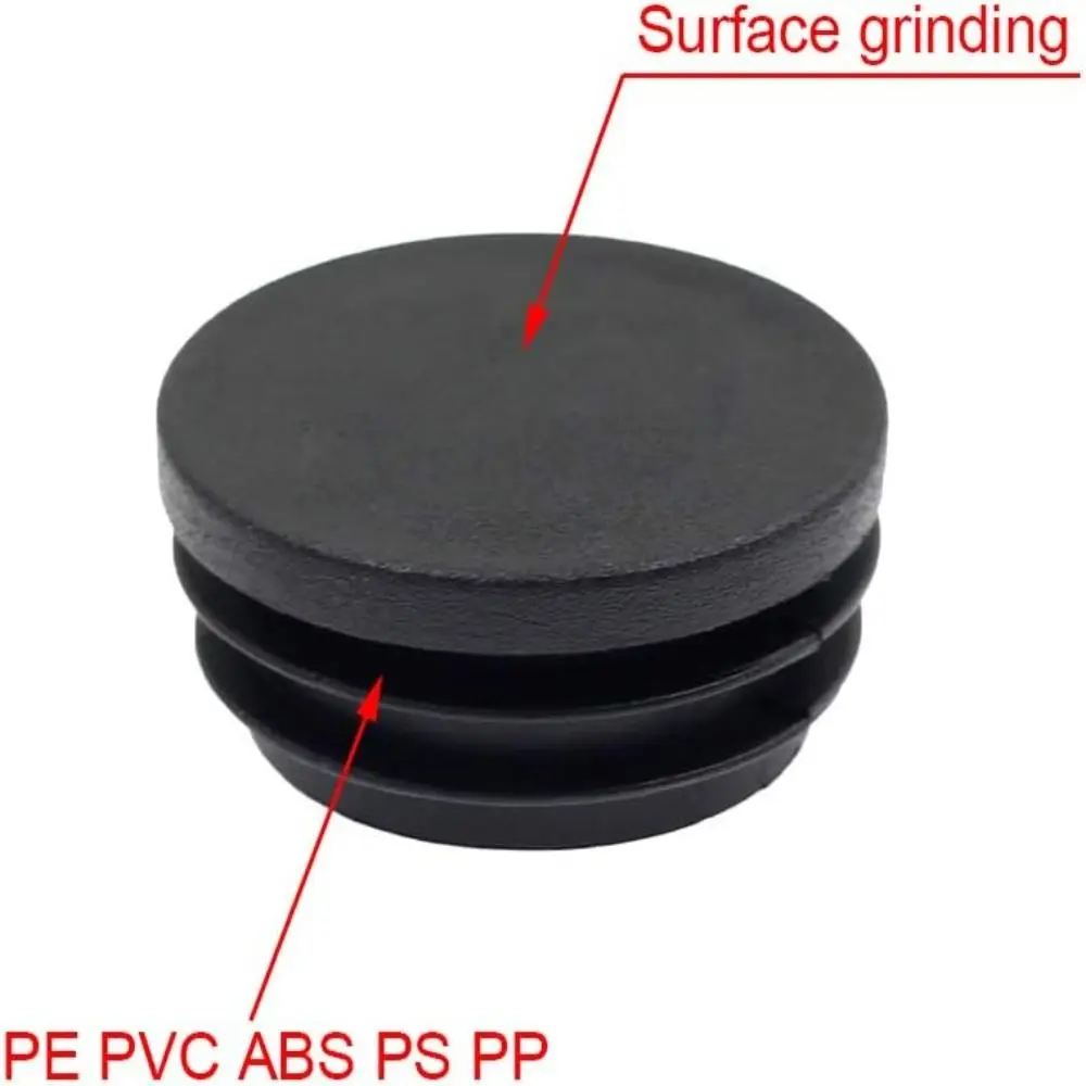 10PCS Round Plastic Plug Blanking End Cap Tube Plug Bung Insert Stopper For Chair Leg Pipe Furniture Finishing 45mm (1 3/4 Inch