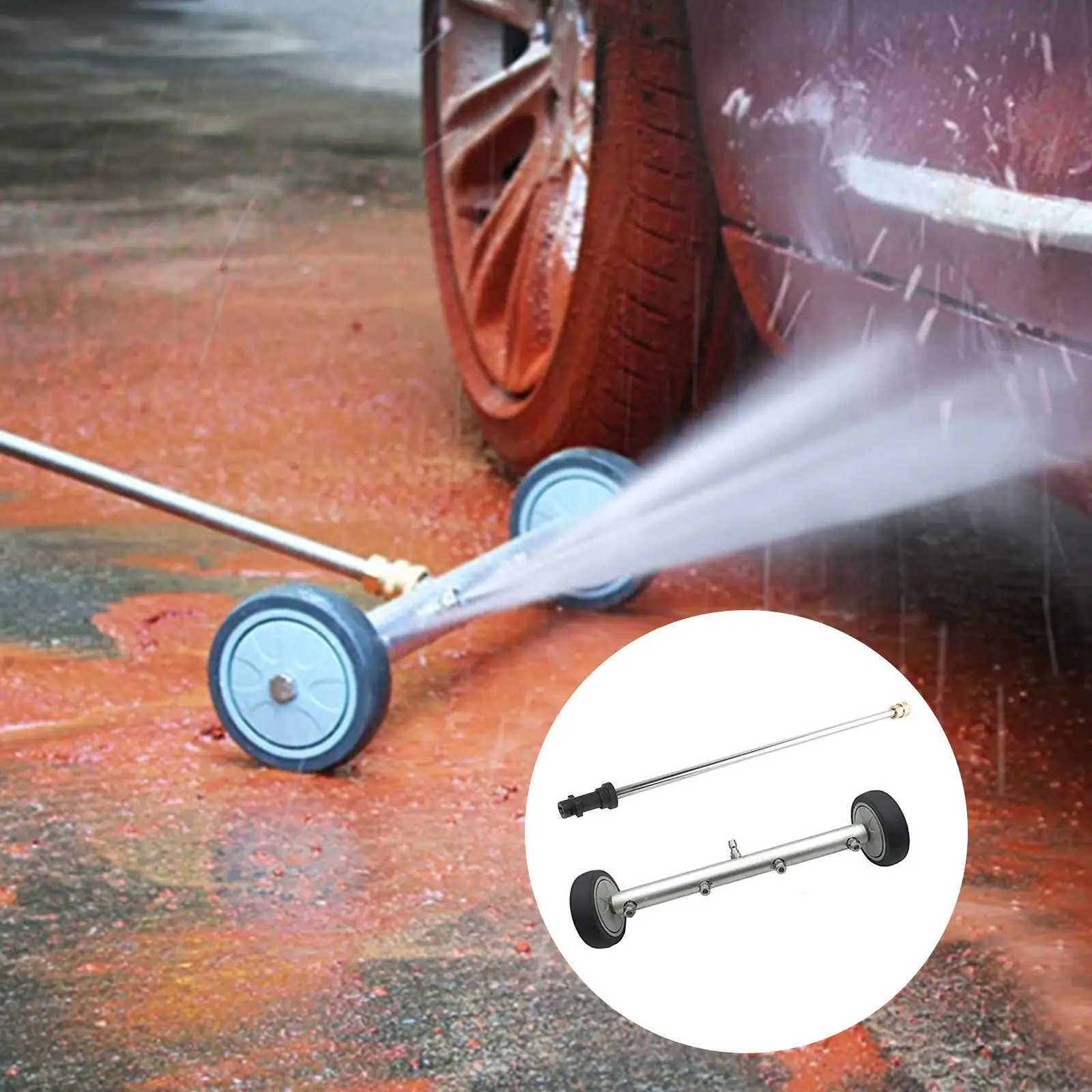 Power Washer for Under Car Function Washer Fan Nozzle 1/4 inch Quick