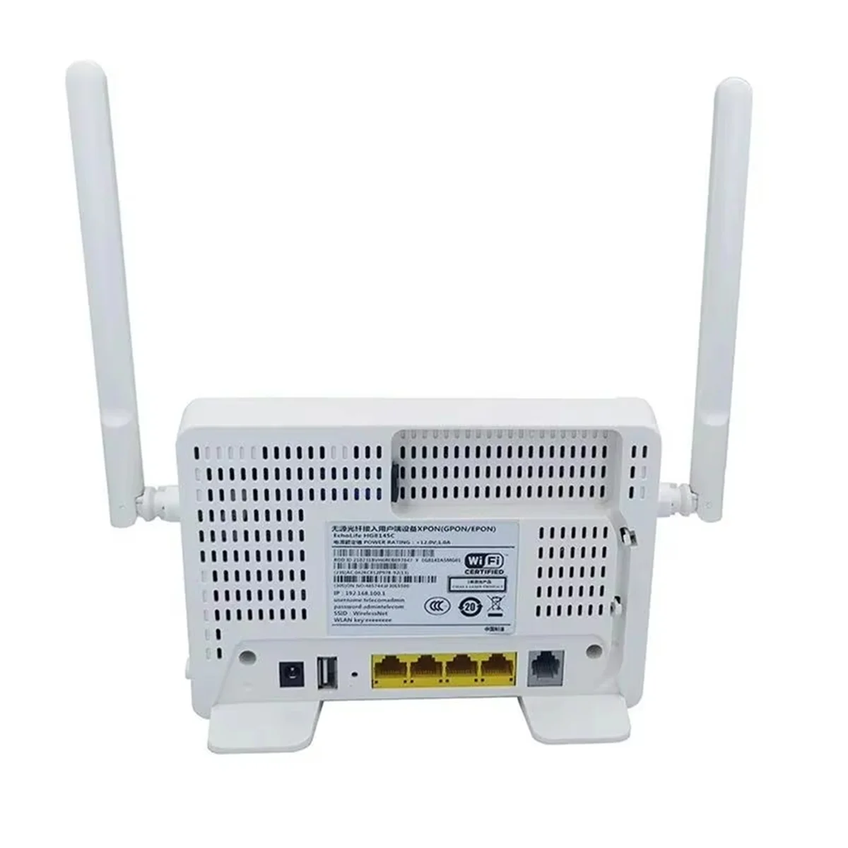 Высококачественный GPON ONU HG8145C для Termianl с 4FE + голосом + Wi-Fi, совместимый с программным обеспечением на английском языке. Стиль: EPOON.