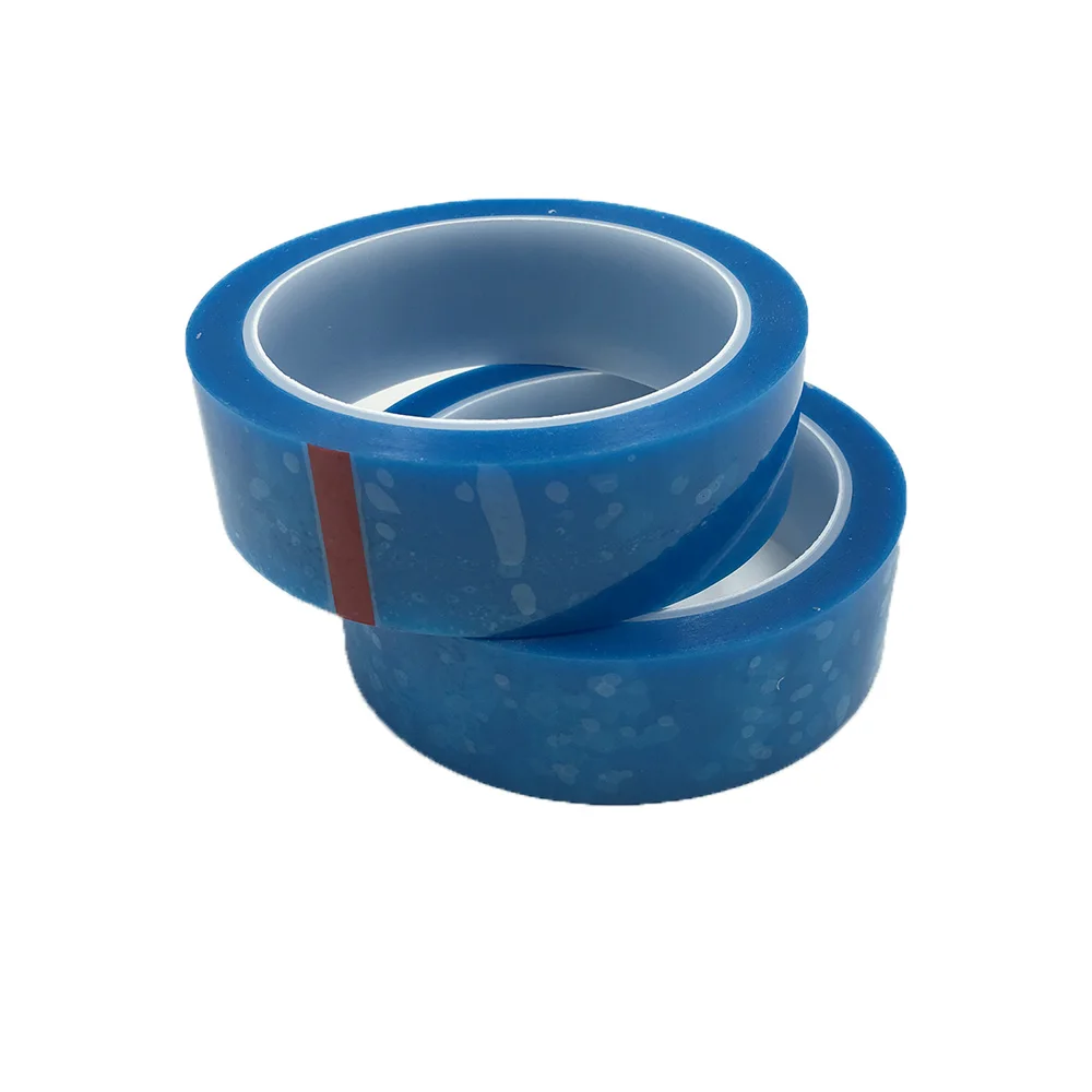 Blue PET Fridge Fixed Tape Refrigerator Polyester Adhesive Tape For Fridge Fixed and Parts Holding 50M Roll Tape