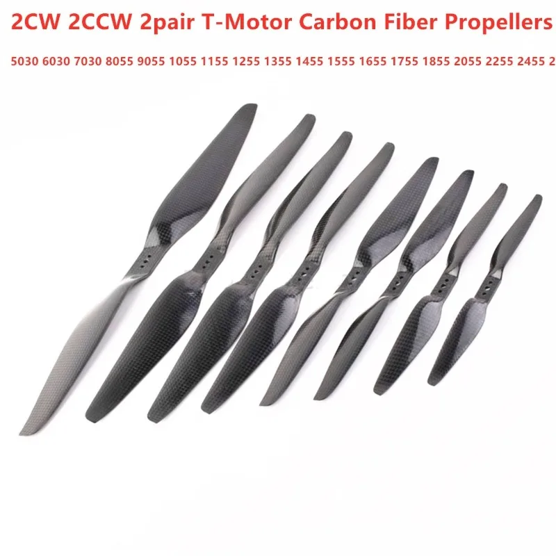 T-Motor Carbon Fiber Propeller 8055 9055 1055 1155 1255 1355 1455 1555 1655 1755 1855 2055 2255 2455 2655 2CW2CCW