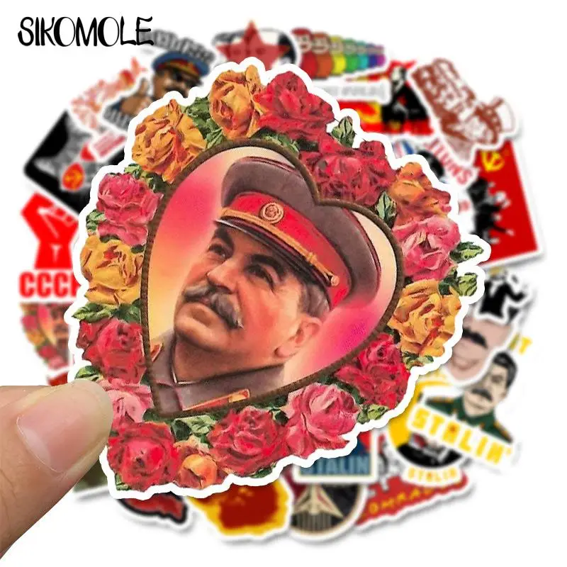 10/30/50pcs Mixed Soviet Union Stalin USSR CCCP HET Stickers Graffiti Luggage Laptop Phone Skateboard Room Decals Stickers F5