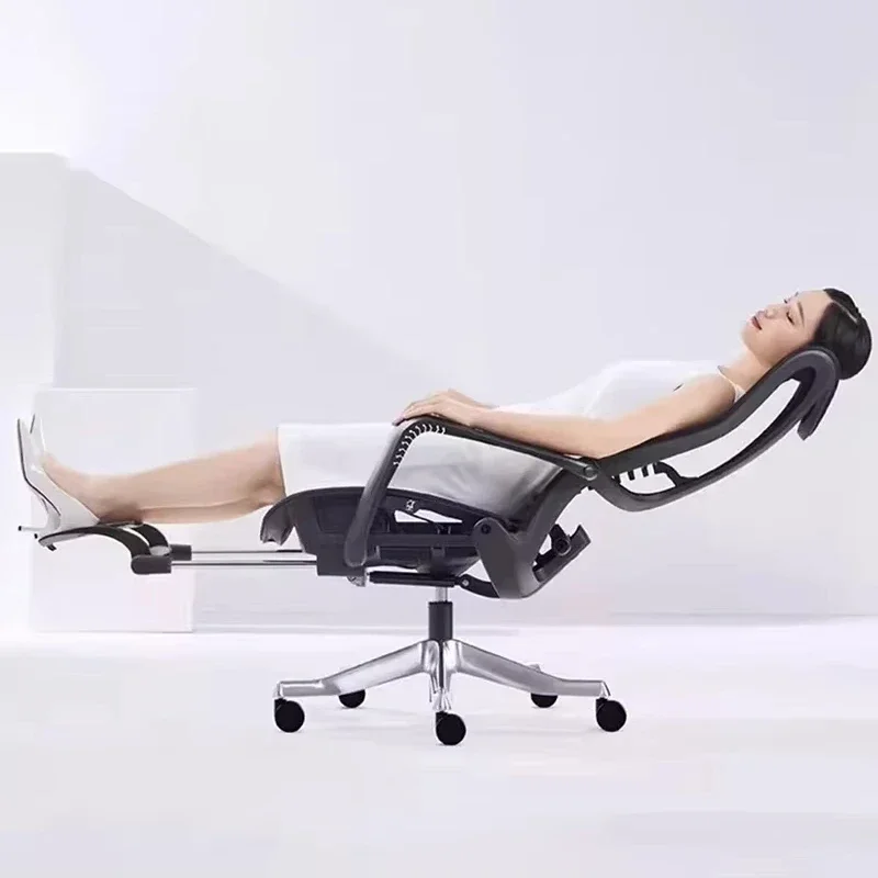 Single Person Chair Computer Saddle Gamming Pink Gamer Pc Rocking Individual Reclining Office Furniture Nordic Luxury Footrest
