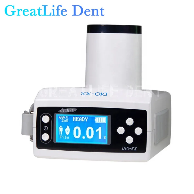 GreatLfie Dent Hospital Professional Portable Dental DIO-XX X Ray Camera Machine Portable X Ray Camera With Sensor Image